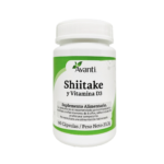Shiitake Reforzado con Vitamina D3 60 Cápsulas Suplemento Alimentario Avanti