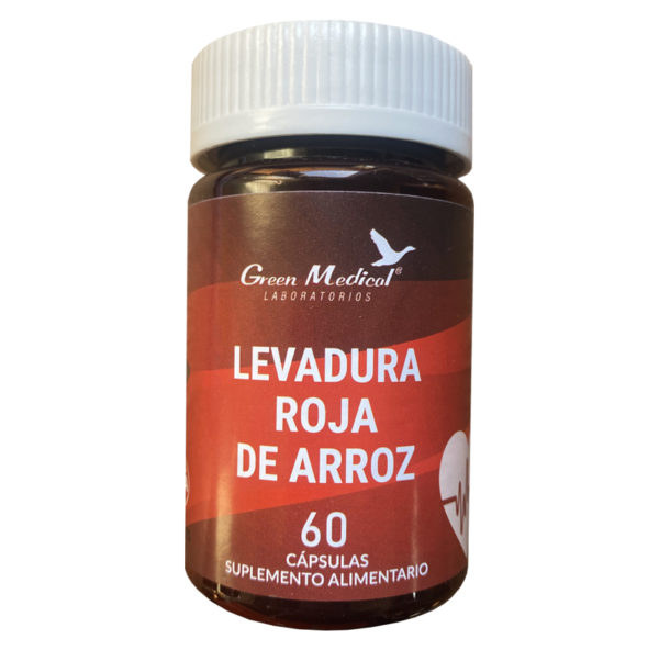 Levadura Roja de Arroz 60 Cápsulas Suplemento Alimentario Green Medical