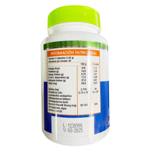 V-Plano Pomegranate Fat Control 60 Cápsulas Nutra Pharm - Imagen 2