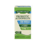 Probiotic Acidophilus 100 Cápsulas 500 Million CFU Vitaminas Nature´s Truth