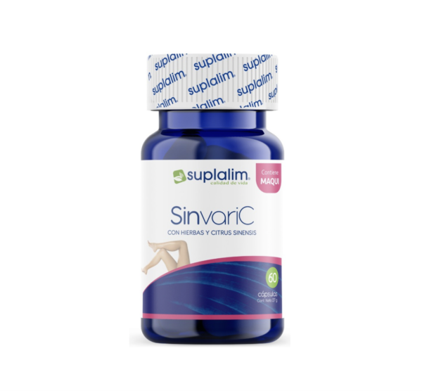 SinvariC con Maqui, Hierbas y Citrus Sintesis 60 Cápsulas Suplalim