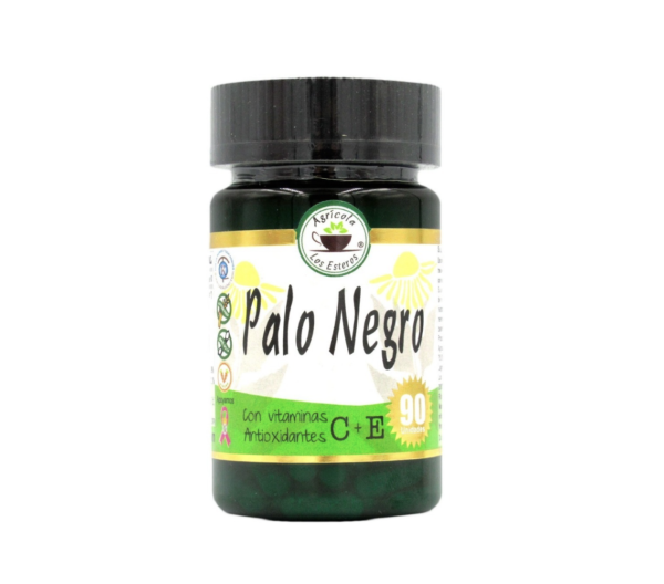 Palo Negro Cápsulas 100% Naturales Enriquecidas con Vitamina E+C PFlanzelab