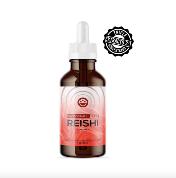 Extracto de Hongo Reishi Ganoderma 30Ml. Suplemento Herbal Mycodelic
