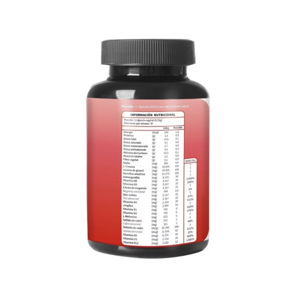 Ultra Support 649mg. 30 Cápsulas Vegetales 100% Pura Ortomolecular - Image 2