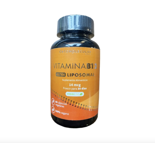 Vitamina B12 Ultra Liposomal 14mcg. 60 Cápsulas Ortomolecular