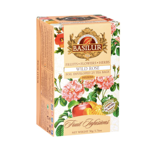 Wild Rose Fruits Flowers Herbs Infusions 20 Bolsitas Basilur