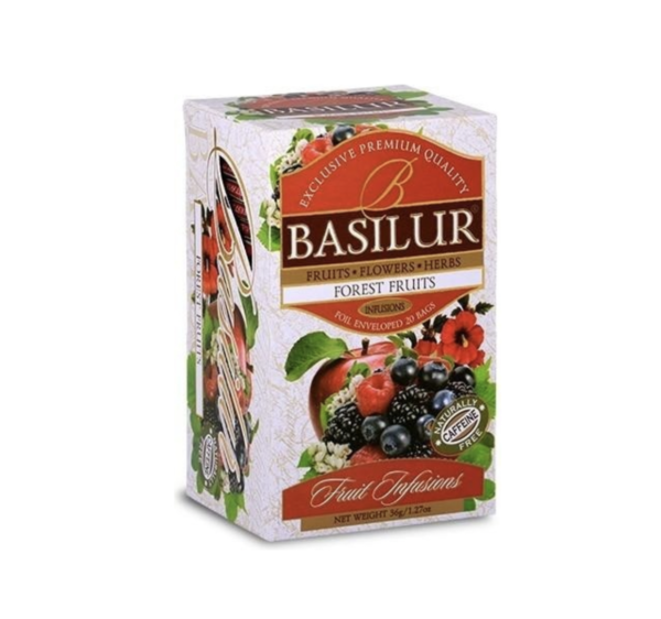 Forest Fruits Infusions Flowers Herbs 25 Bolsitas Basilur