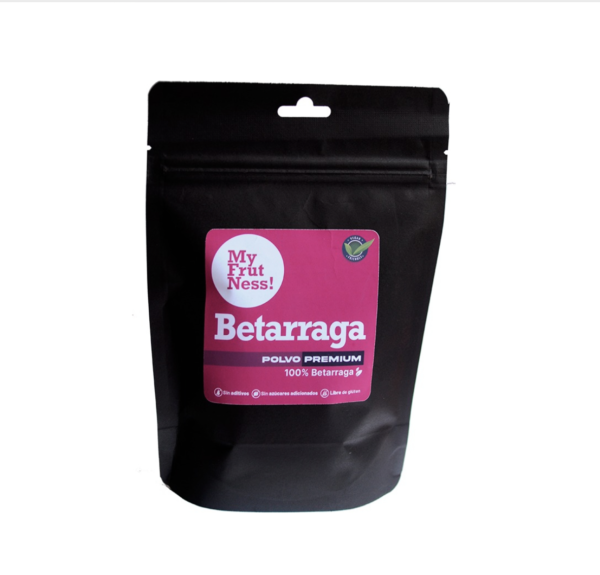 Betarraga Premium 100% Polvo Vegano 100g. My Frut Ness!
