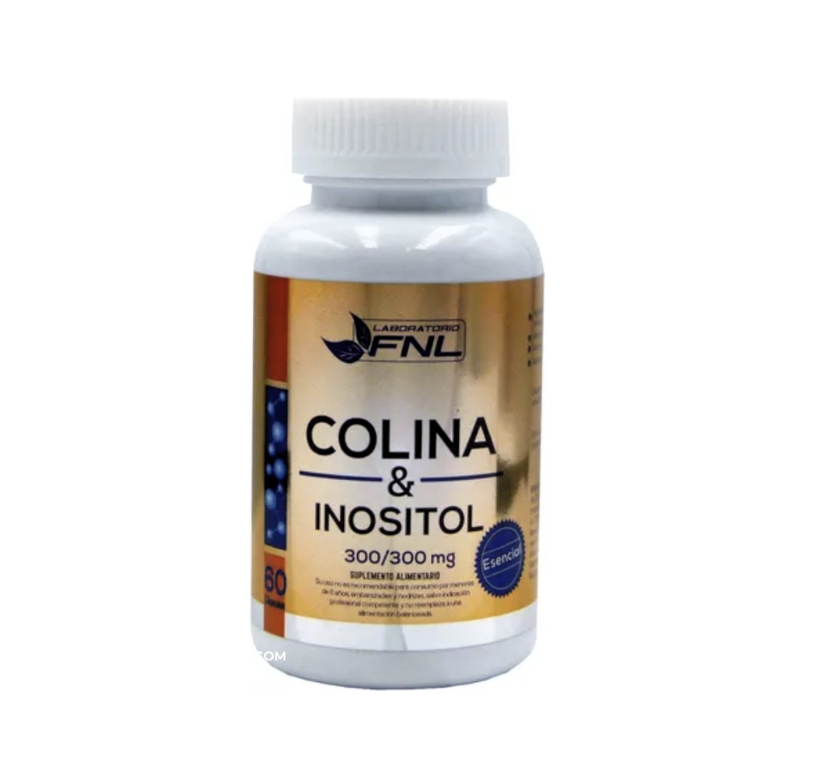 Colina & Inositol 300mg. 60 Cápsulas FNL Agro Newen