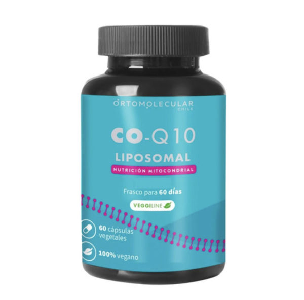 Co-Q10 Liposomal 60 Cápsulas Vegetales 100% Pura Ortomolecular