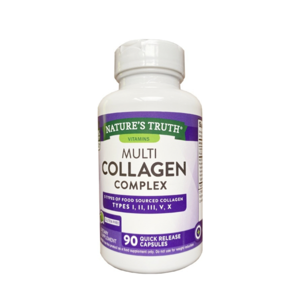 Multi Collagen Complex 2000mg. 90 Cápsulas Nature´s Truth - Image 2
