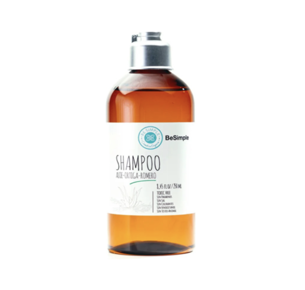 Shampoo Aloe Ortiga Romero sin Sal 250ml. Be Simple