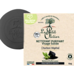 Limpiador Facial Sólido Carbón Vegetal 60g. Le Petit Olivier