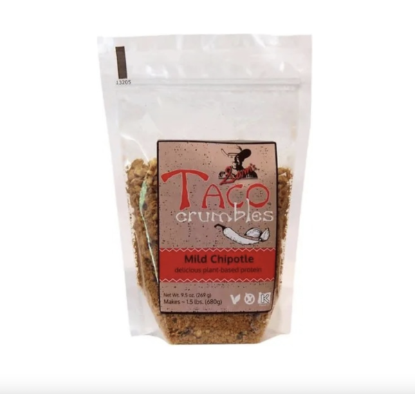 Proteina de Soja para Tacos Cumbles Mild Chipote 680g. Vegano Butler
