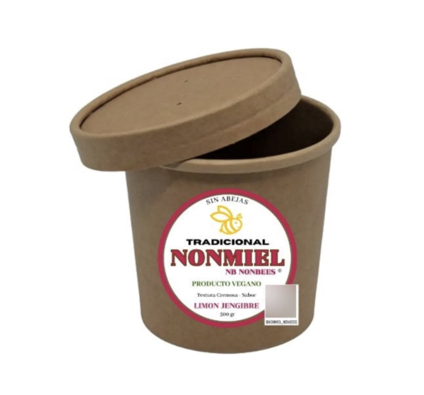 Miel Vegana Limón Jengibre 500g. Nonmiel