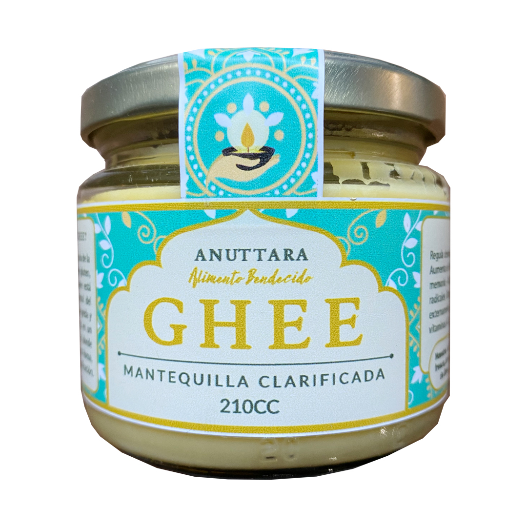 Mantequilla Ghee Clarificada Ecológica 210g. Anuttara Agro Newen