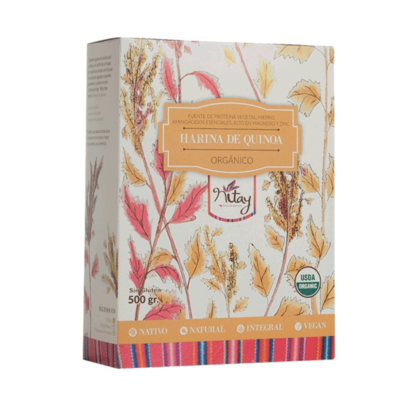 Harina de Quinoa Orgánica 500g. Vegano Nitay