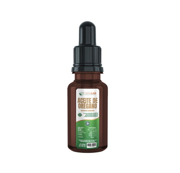 Aceite de Orégano 30ml. Potente Fungicida Antibiótico Vibralab