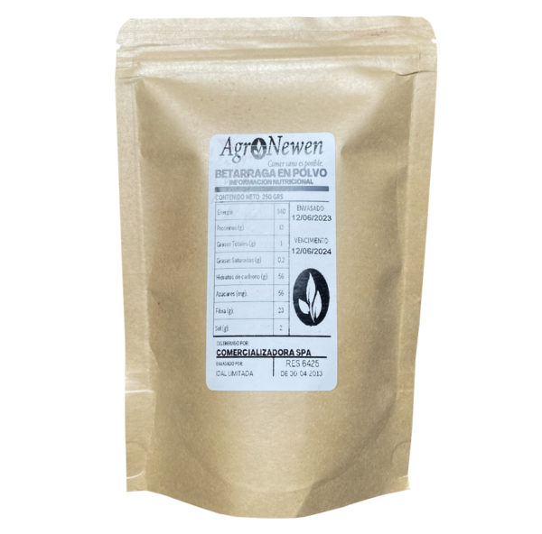 Betarraga Deshidratada en Polvo 250g. Agronewen - Image 2