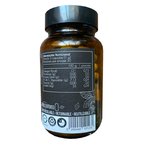 Citrato de Magnesio 60 Cápsulas 500mg. Natural Telchi - Image 2
