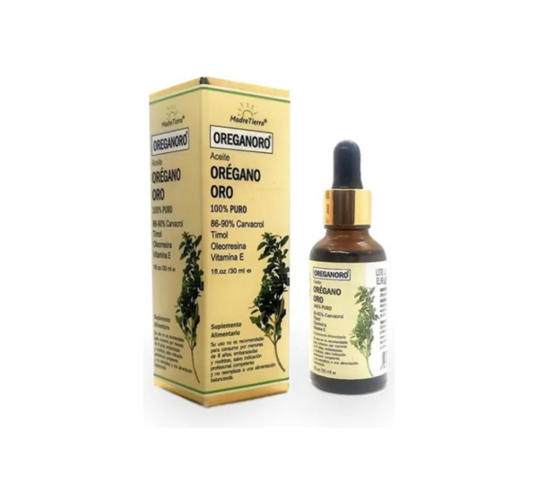 Aceite de Orégano Oro 30ml. Madre Tierra