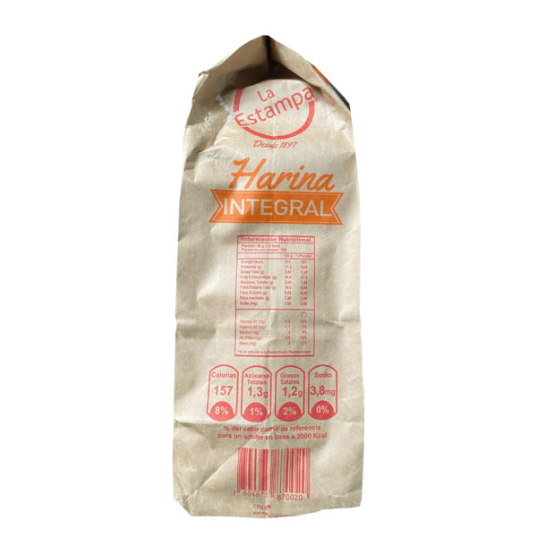Harina de Trigo Integral 5Kg. La Estampa - Image 2
