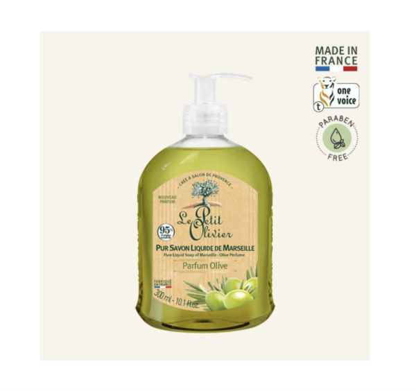 Jabón Líquido Marsella de Oliva 300ml. Le Petit