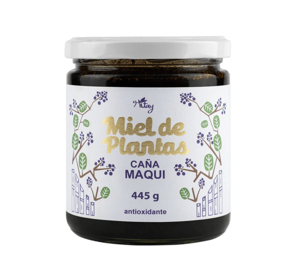 Miel de Plantas Caña y Maqui Antioxidante 445g. Nitay