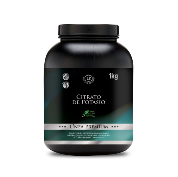 Citrato de Potasio Polvo Premium 1Kg. Zeo Sport