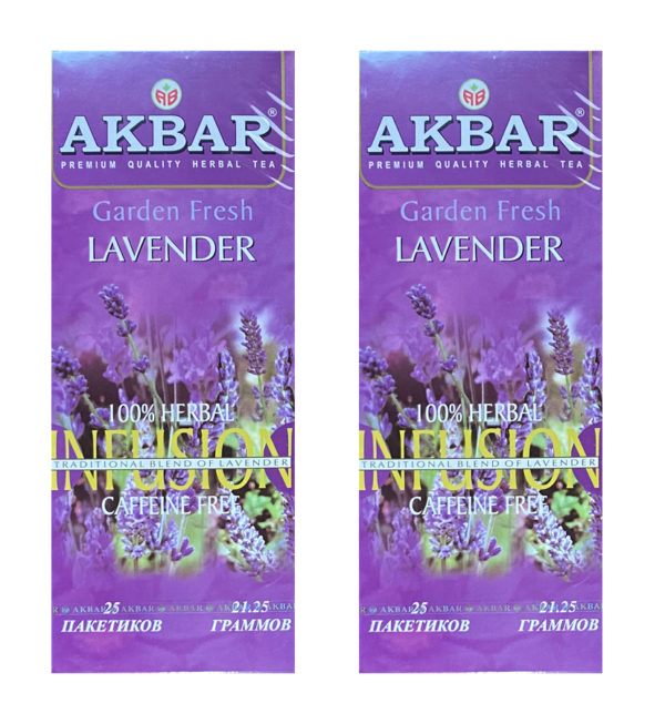 Infusión Lavanda 50 Bolsitas Garden Fresh Akbar