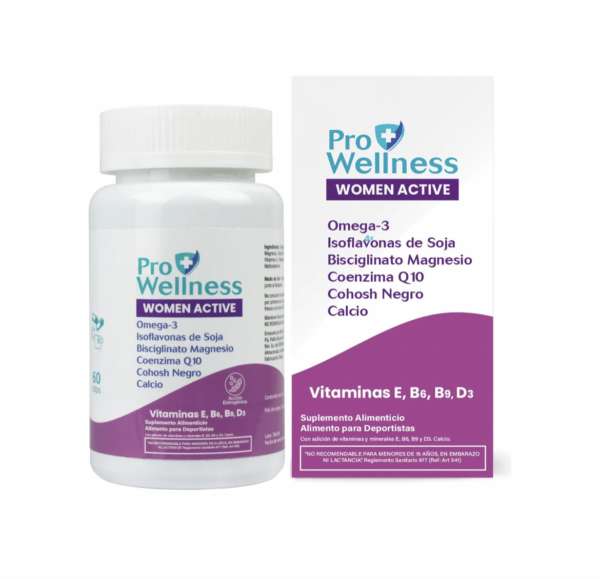Pro Wellness Women Active Multi-Vitaminas 60 Cápsulas Bio Swiss