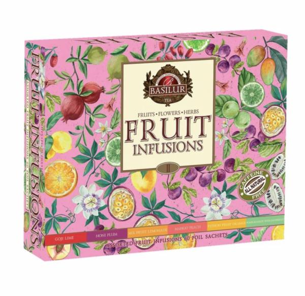 Fruits Flowers Herbs Infusions Volumen 2 Assorted 60 Unidades Basilur