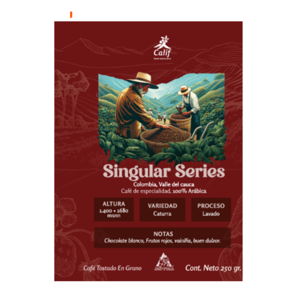 Cafe Calif Singular Series Caturral 250g En Grano, Agronewen - Image 2