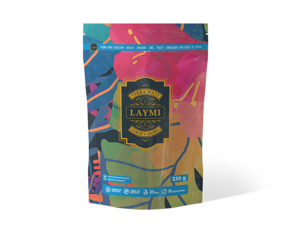 Yerba Mate Digestiva 320grs Laymi. Agronewen
