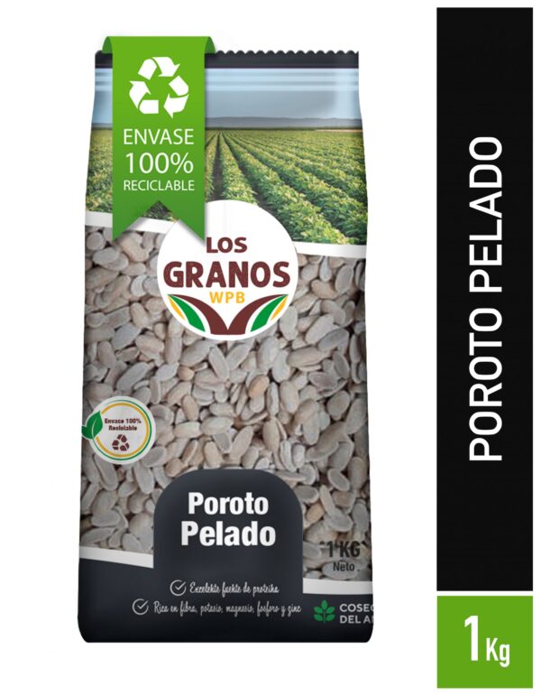 Porotos Sin Piel. 1kl. Premium. Los Granos.