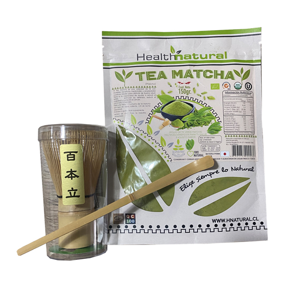 Pack Té Matcha + Batidor + Cuchara Manaré – Agro Newen