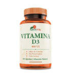 Vitamina D-3 60 Caps. Fuente Vital